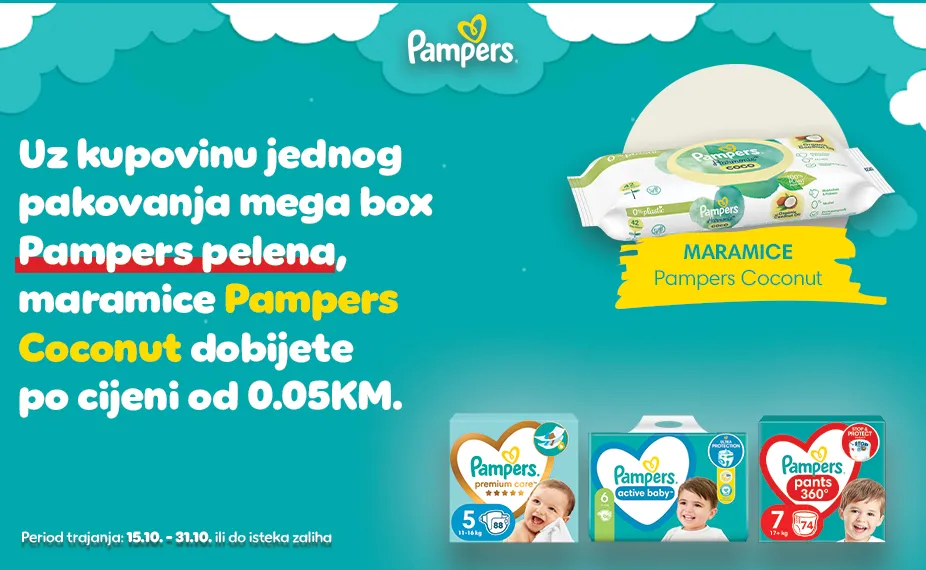 Pampers maramice