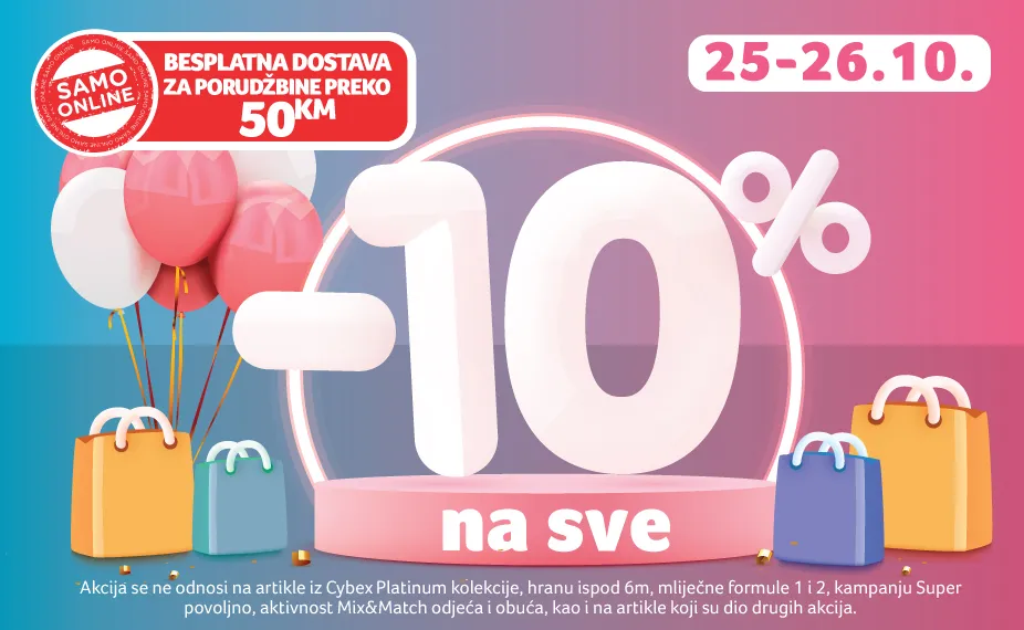 -10% online