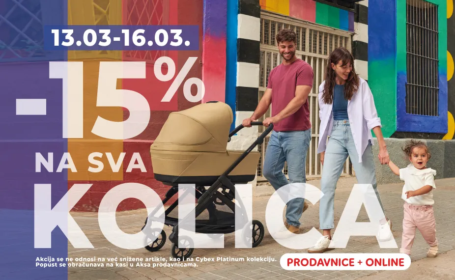 -15% na kolica