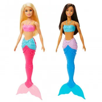 Barbie lutka sirena asst 