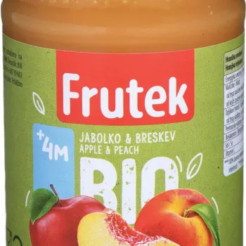 Frutek bio kaš.breskva,jabuka 190gr 