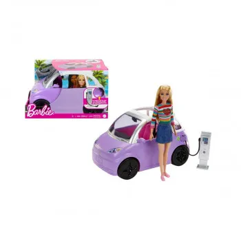 Barbie set - elektromobil 