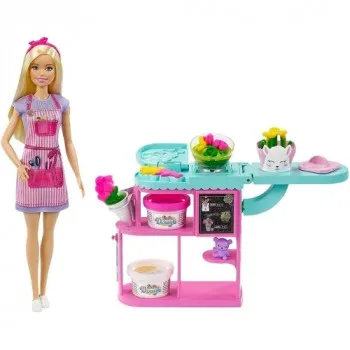 Barbie set - u cvjećari 