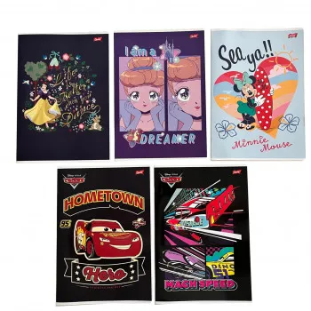 Sveska meka A5/50 latajn Disney Mix 
