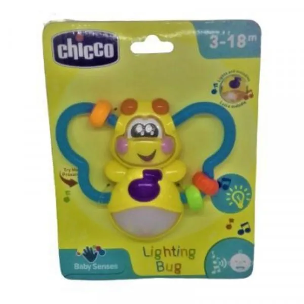 Chicco Zvečka Za Bebe Svjetleća Buba, 3M+ 