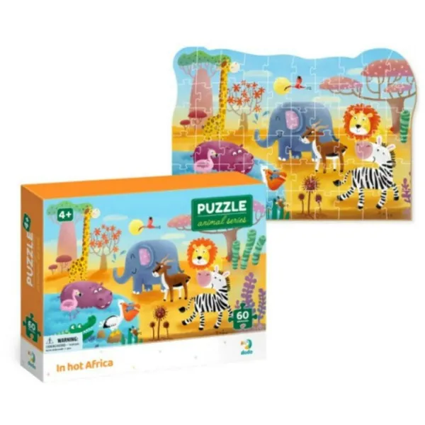 Dodo puzzle u toploj Africi, 60 komada