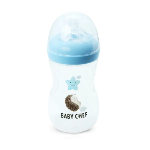 Baby Chef flašica plastična 240ml, plava 