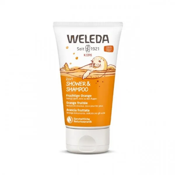 Weleda Šampon i losion za djecu narandža 150 ml 