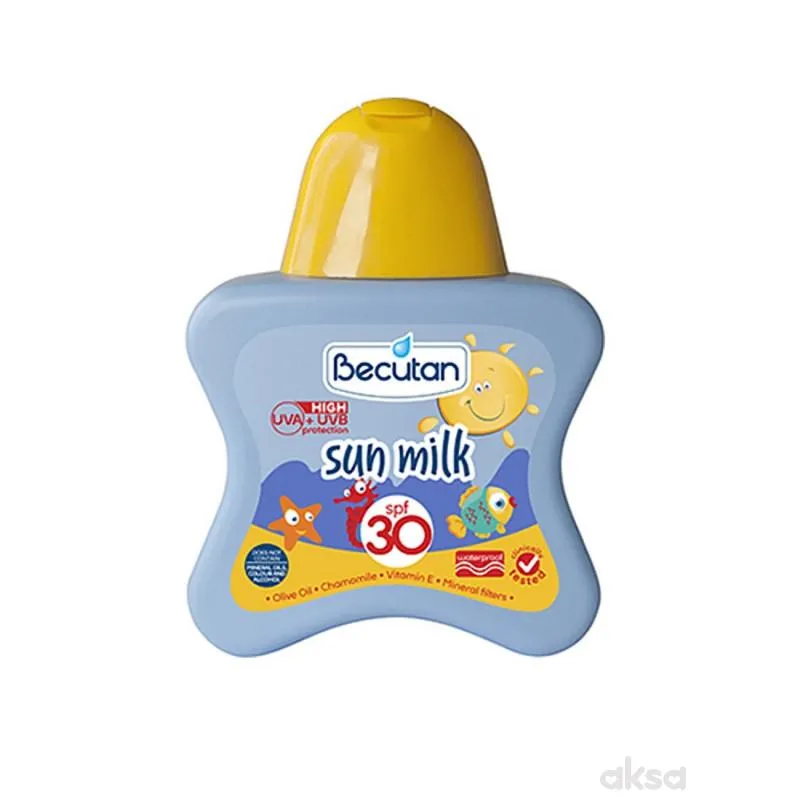 Becutan baby mlijeko za sunčanje SPF30 175ml