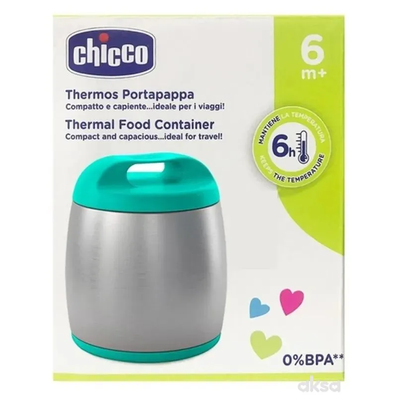 Chicco termos za hranu, plava