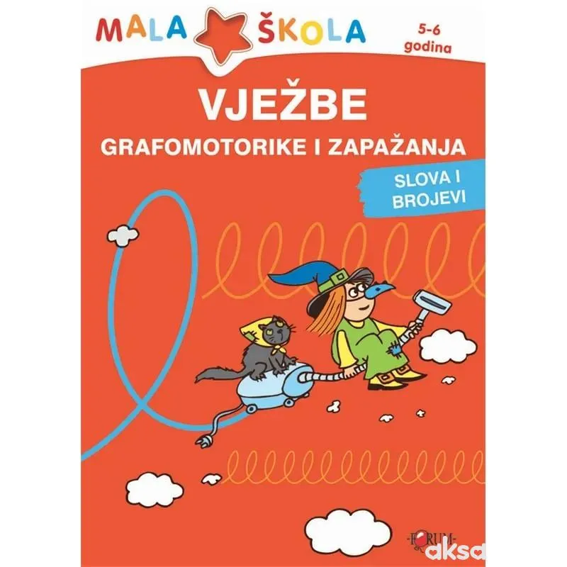 MŠ vježbe grafomotorike i zapažanja 1-4 