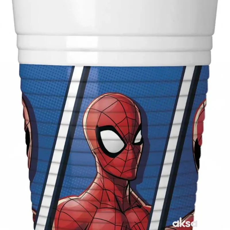 Plastične čaše spiderman team up marvel 8 kom 