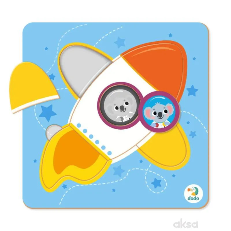 Dodo mini puzzle raketa