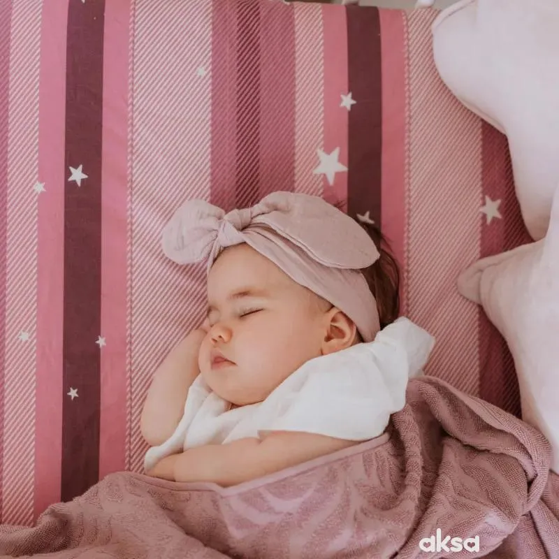 Baby Textil čaršav sa lastišem Stars, 60x120cm