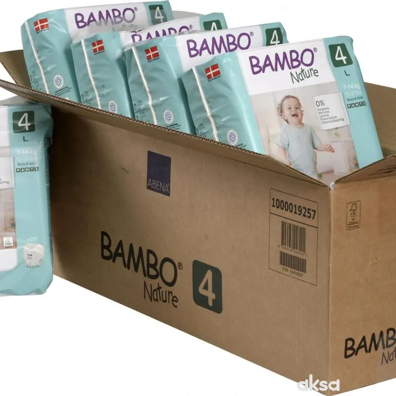 Bambo gacice mega box 4, 7-14kg, 100kom