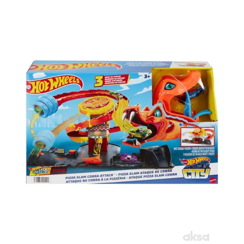 HOT WHEELS CITY KOBRA - PIZZA SHOP 