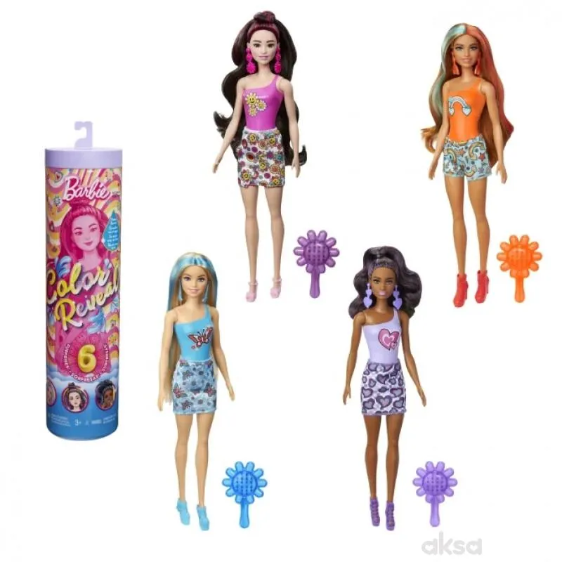 Barbie lutka color reveal - zapanjujuća duga