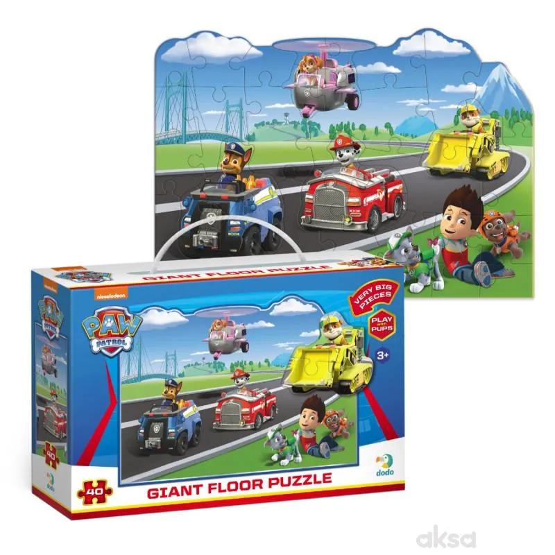 Dodo Paw Patrol velike podne puzzle 