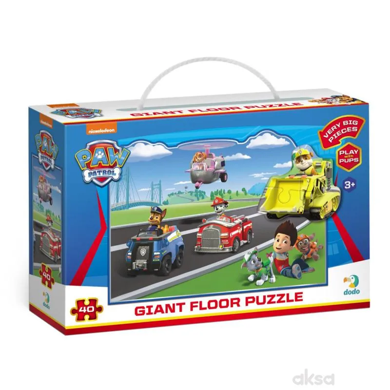 Dodo Paw Patrol velike podne puzzle 