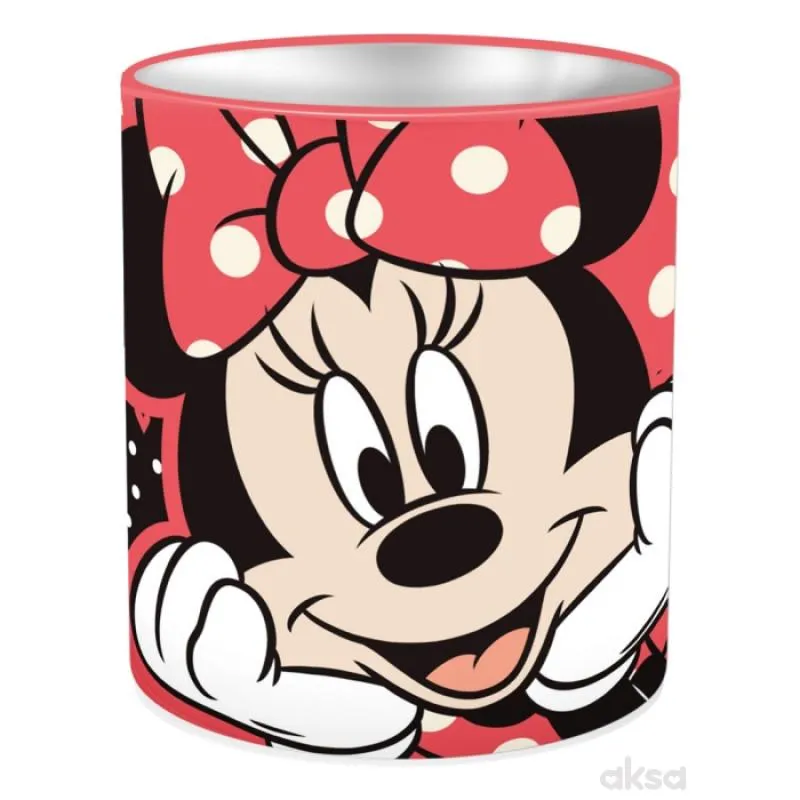 Čaša za olovke Minnie mouse 10x11cm must