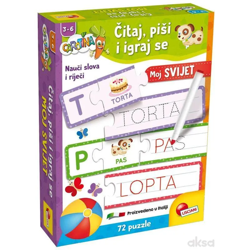 Carotina čitam,pišem igram se moj svijet