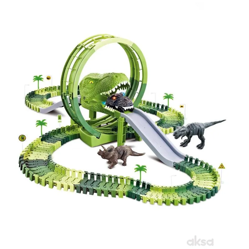 Cute&Cool uradi sam dino staza sa autom LED 144kom