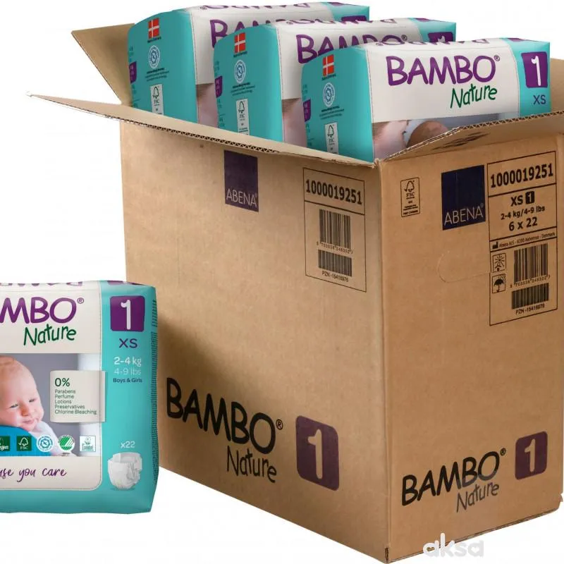 Bambo pelene pak 1, 2-4kg  4+2gratis 