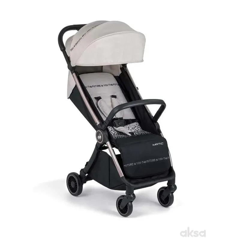 CAM kolica Matic LED siva